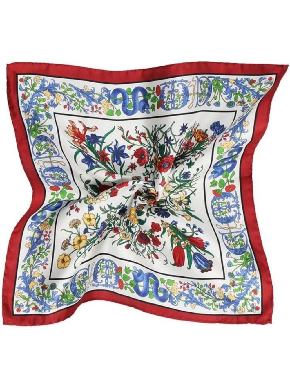 100% Silk Pocket Square for Men, Premium Small Batch, 32x32 cm, Stylish